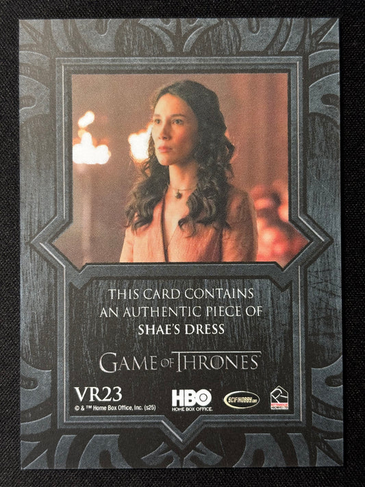 Shae Relic VR23 - Game of Thrones The Great Houses