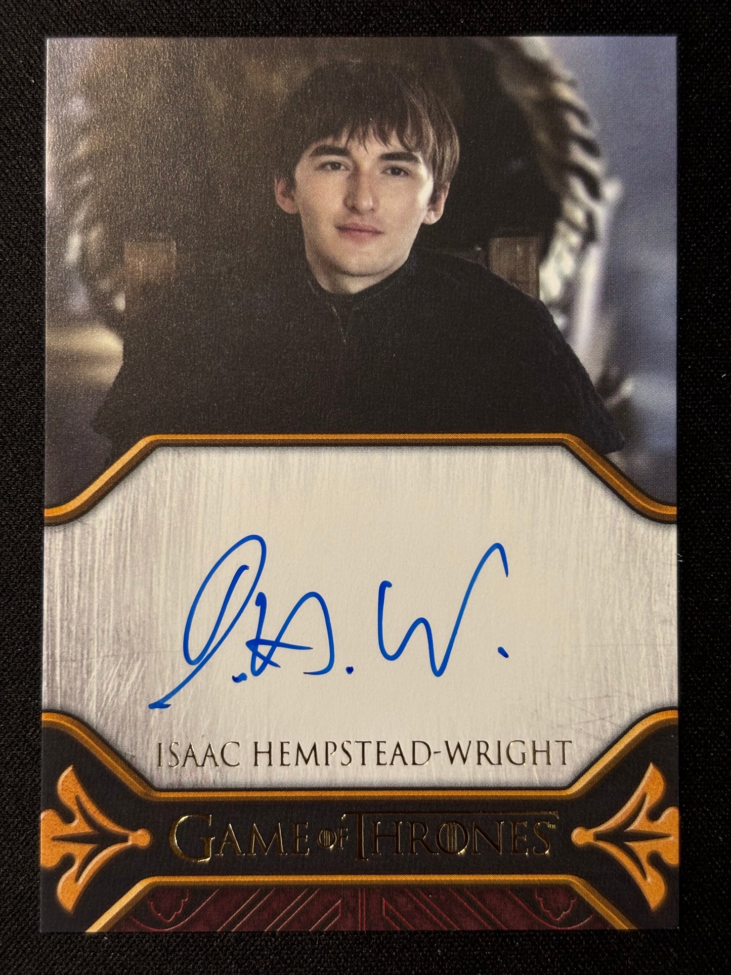 Isaac Hempstead-Wright Legacy Autograph - Game of Thrones The Great Houses