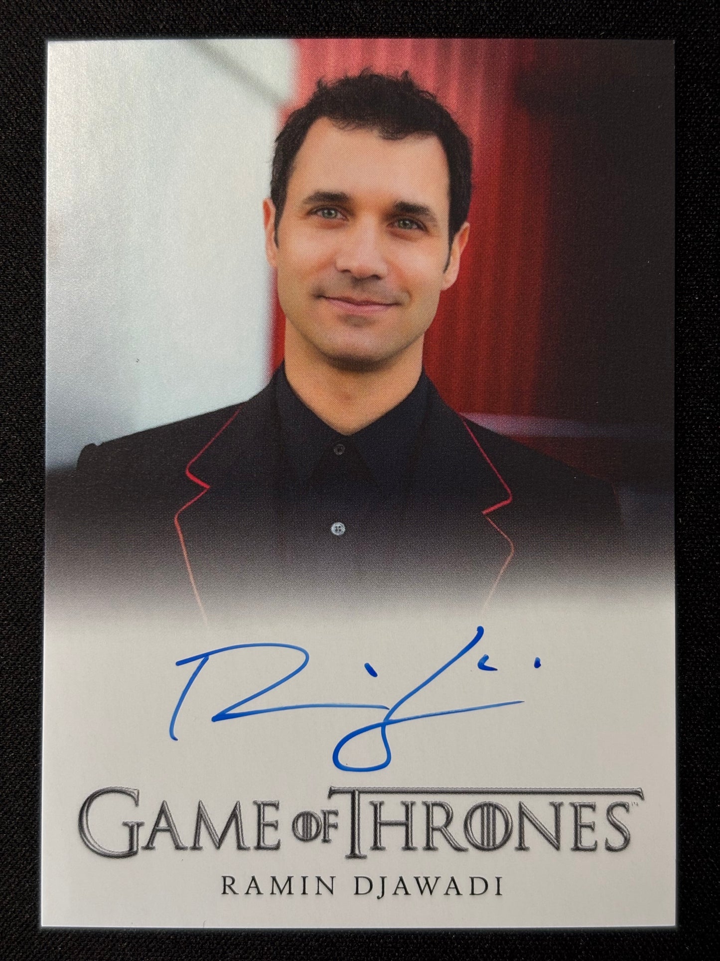 Ramin Djawadi Full Bleed Autograph - Game of Thrones The Great Houses