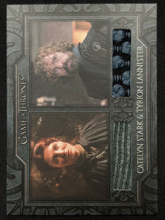 Catelyn Stark & Tyrion Lannister Relic DC15 - Game of Thrones The Great Houses