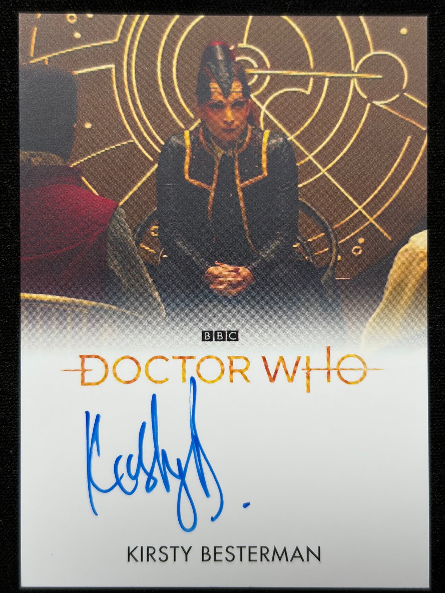 Kirsty Besterman Full Bleed Autograph - Doctor Who Series 11 & 12