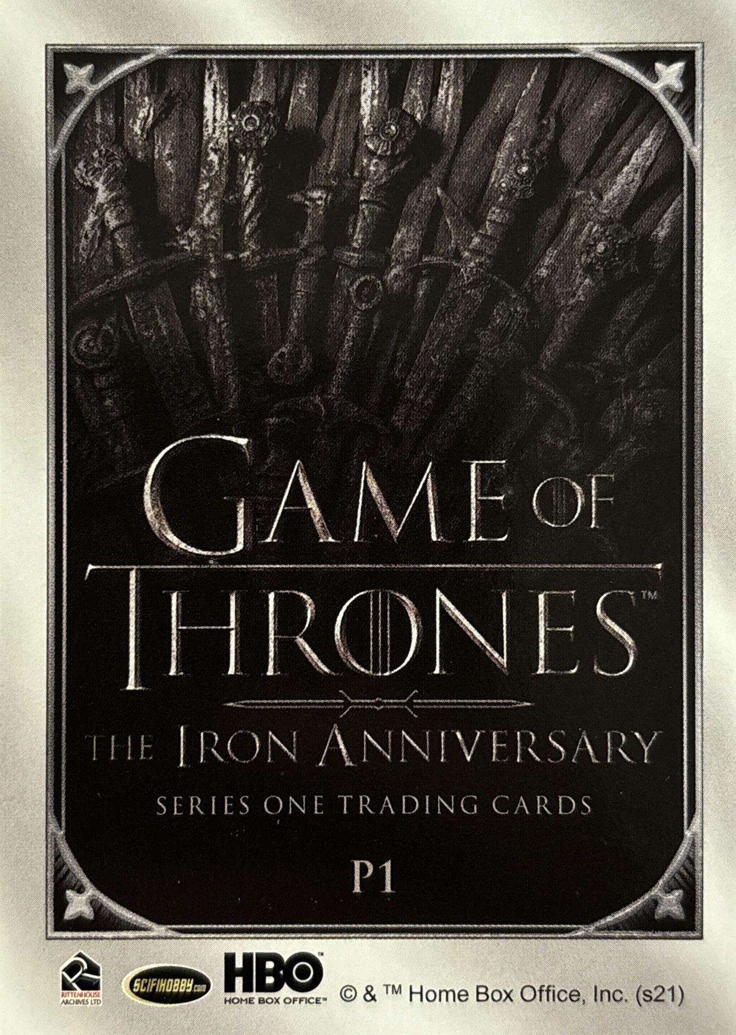 Promo P1 - Game of Thrones Iron Anniversary 1
