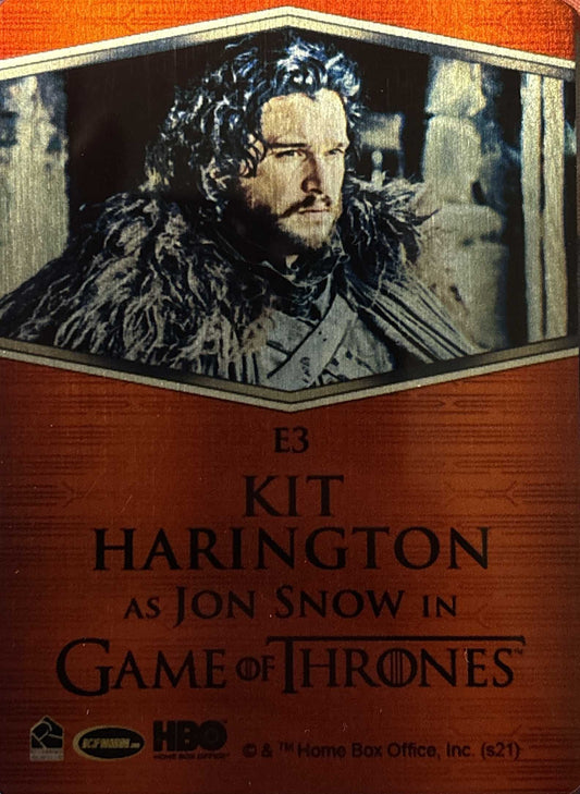 Expressions Jon Snow E3 (Metall) - Game of Thrones Iron Anniversary 1