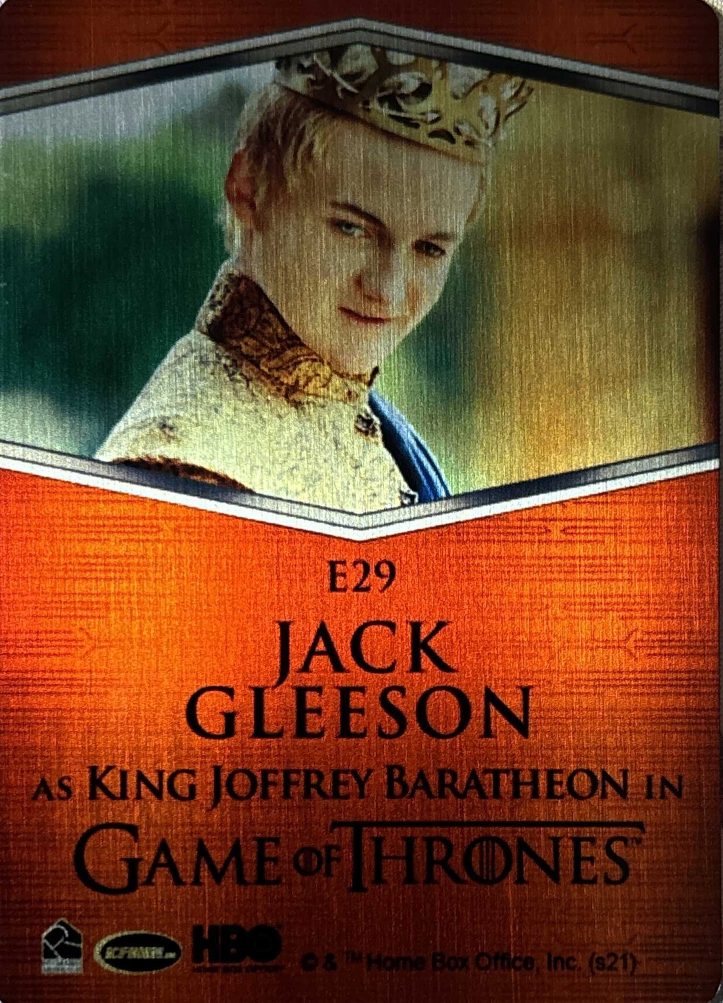Expressions King Joffrey Baratheon E29 (Metall) - Game of Thrones Iron Anniversary 1