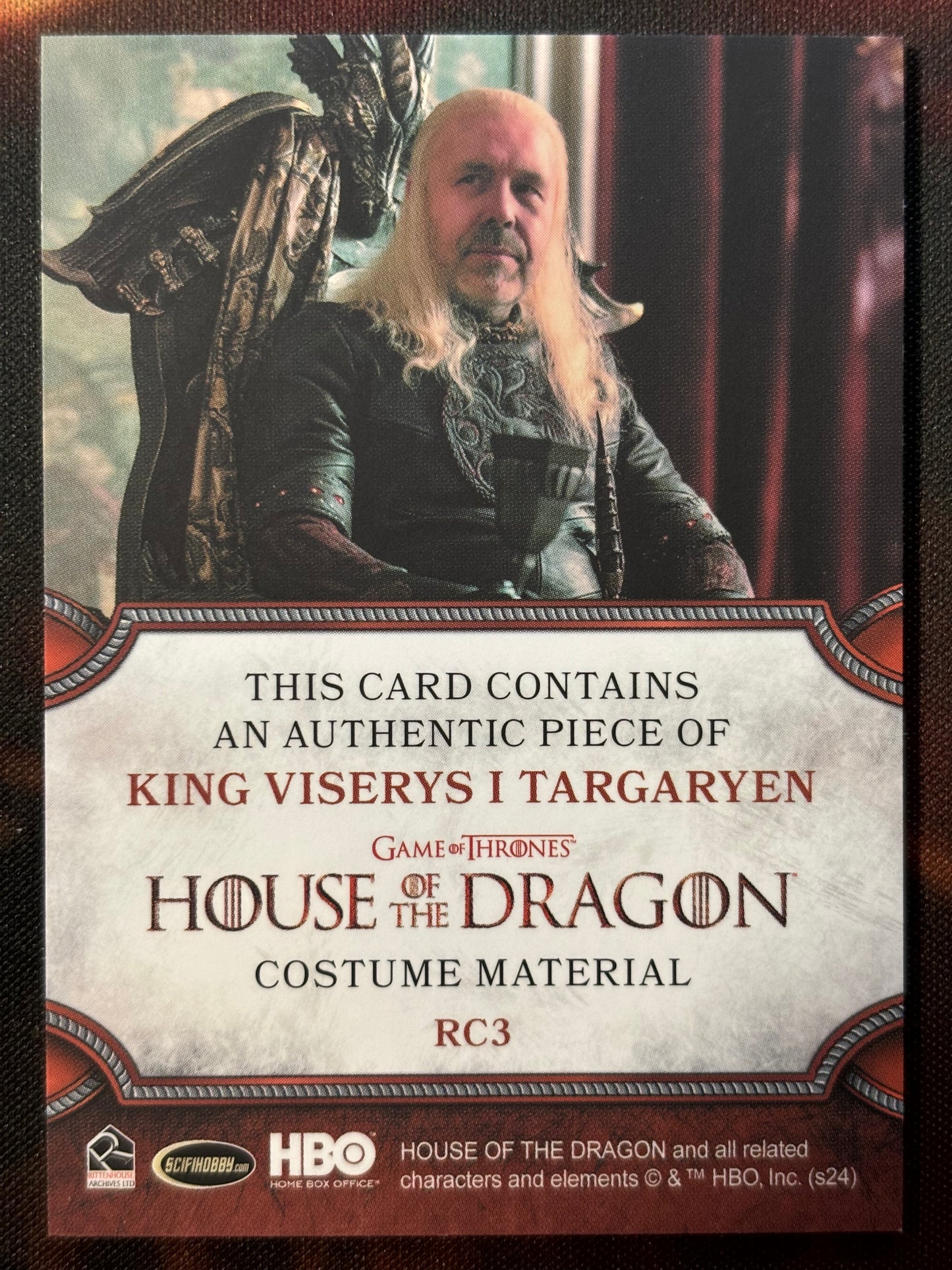 König Viserys I Targaryen Relic RC3 - House of the Dragon Season One
