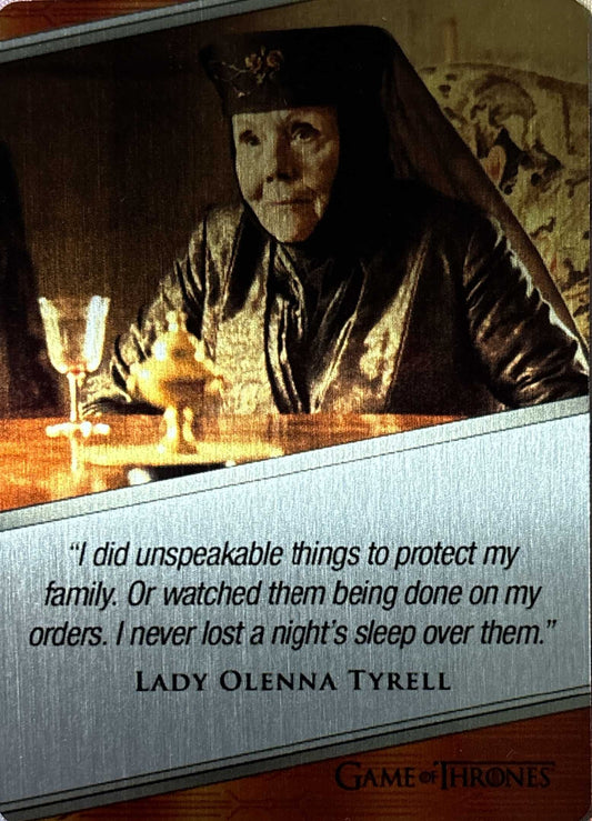 Expressions Lady Olenna Tyrell E25 (Metall) - Game of Thrones Iron Anniversary 1