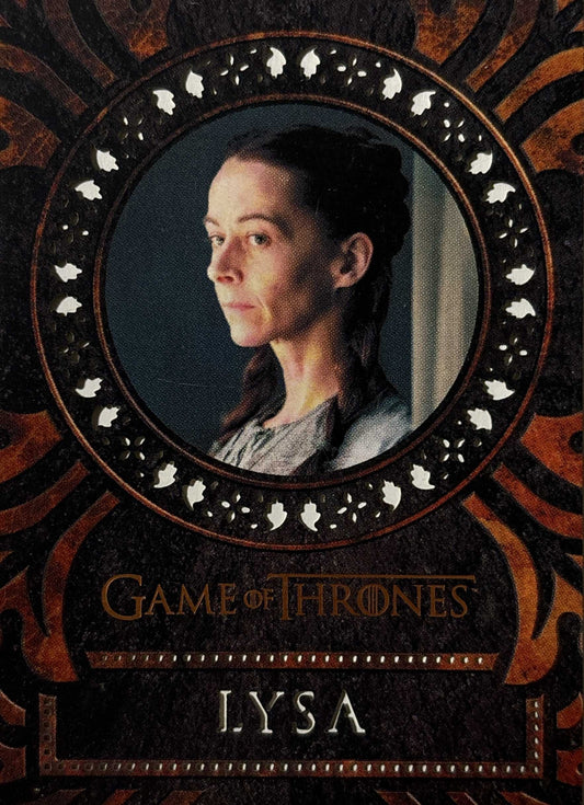Lasercut Lysa Arryn (L47) - Game of Thrones Iron Anniversary 1