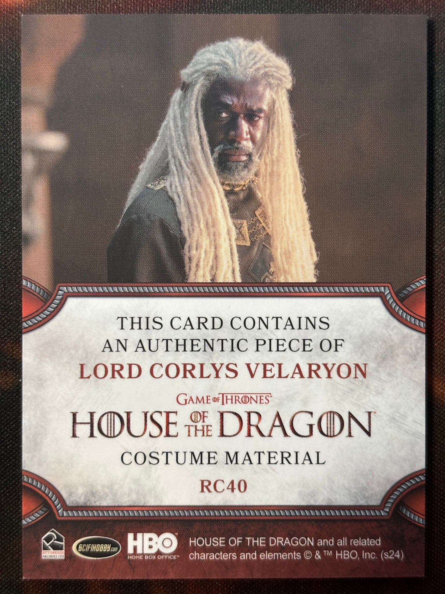 Corlys Velaryon Relic RC40 - House of the Dragon Season One