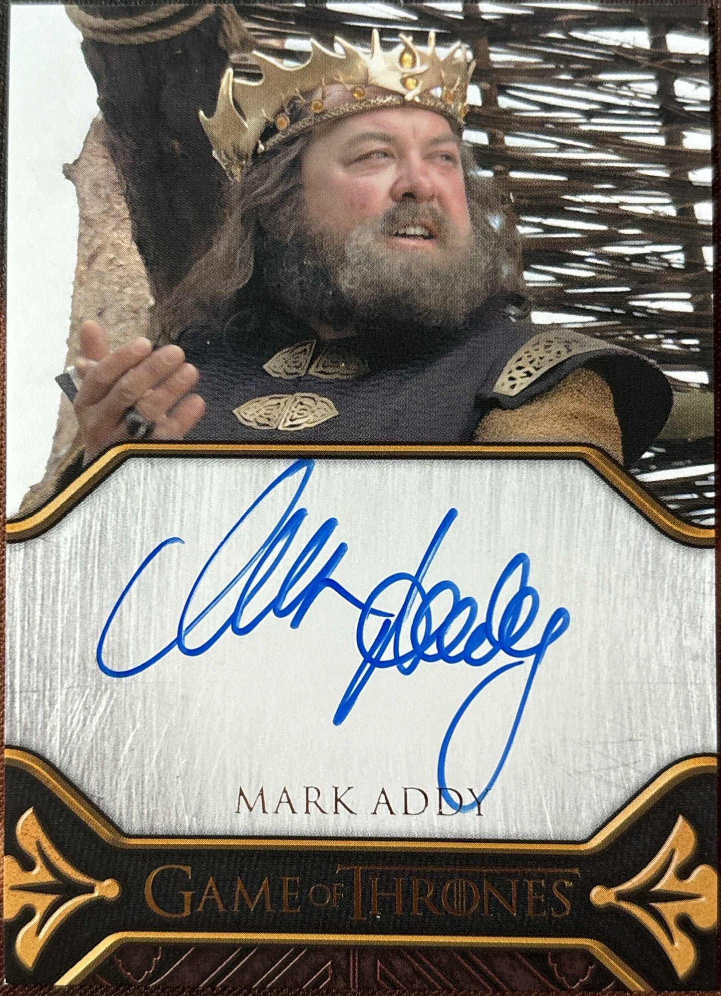 Mark Addy Legacy Autogramm - Game of Thrones Art&Images