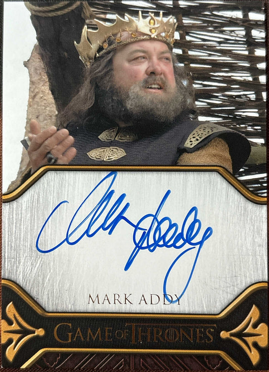 Mark Addy Legacy Autogramm - Game of Thrones Art&Images