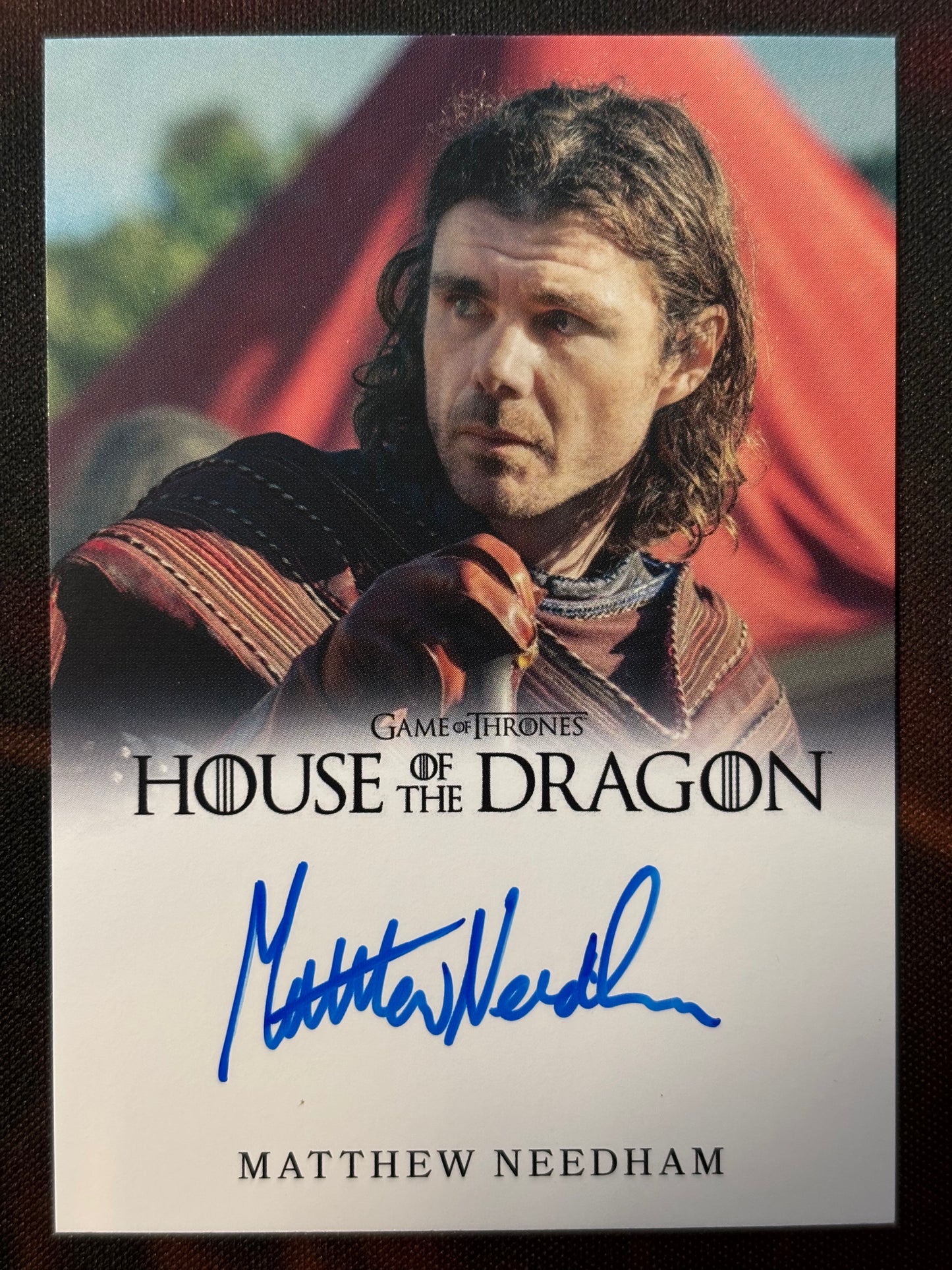 Matthew Needham Full Bleed Autogramm - House of the Dragon Season One