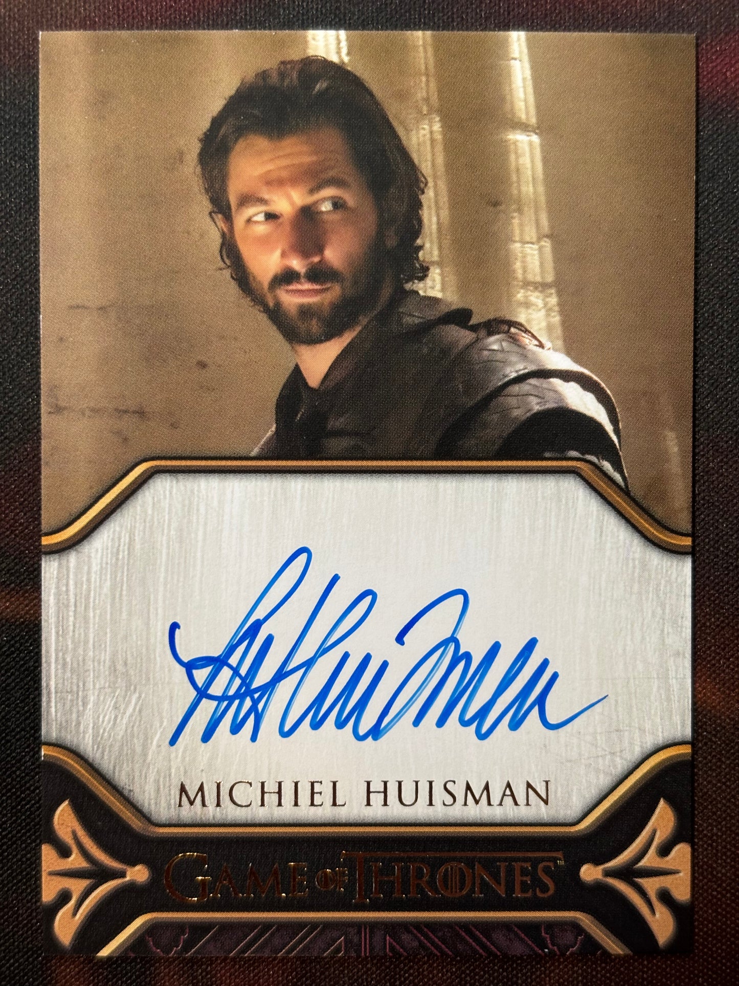 Michiel Huisman Legacy Autogramm - Game of Thrones Legends of the Realm