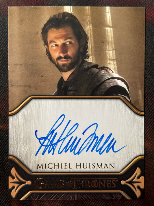 Michiel Huisman Legacy Autogramm - Game of Thrones Legends of the Realm