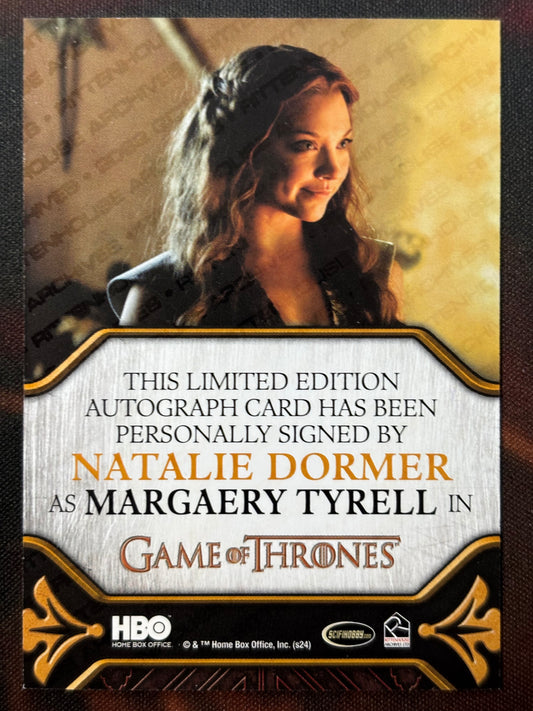 Natalie Dormer Legacy Autogramm - Game of Thrones Legends of the Realm