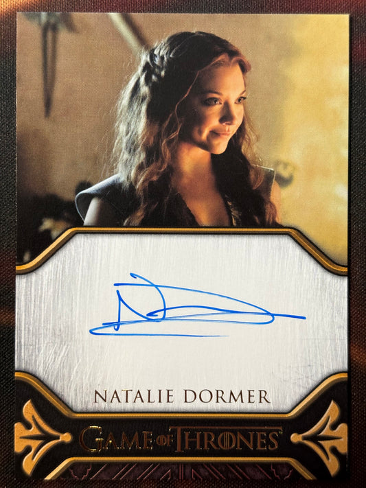 Natalie Dormer Legacy Autogramm - Game of Thrones Legends of the Realm