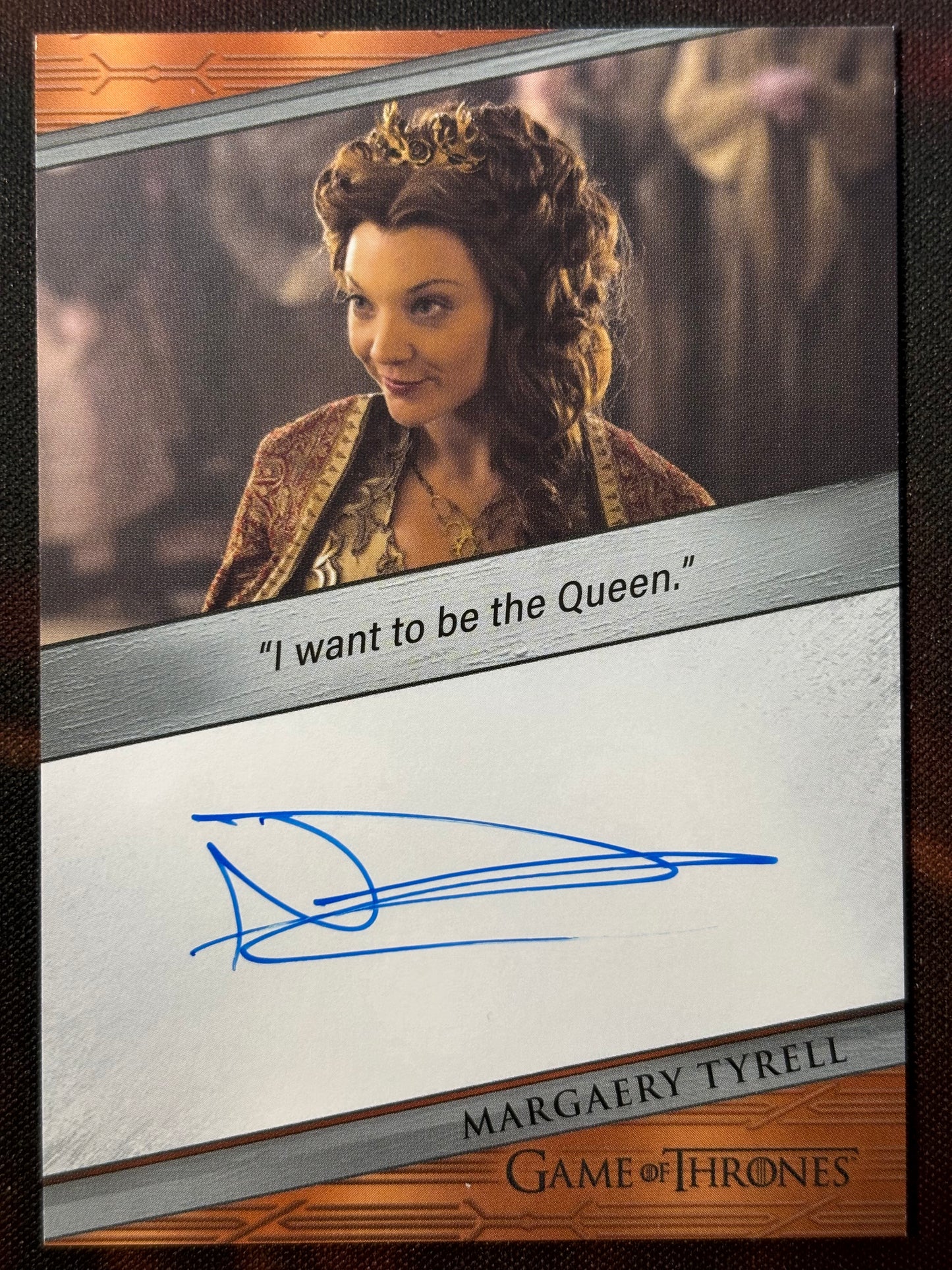 Natalie Dormer Quotable Autogramm - Game of Thrones Legends of the Realm