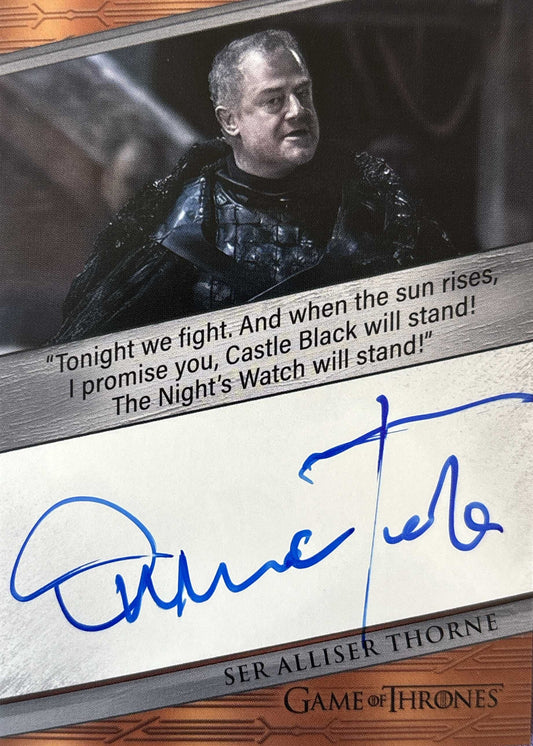 Owen Teale Quoted Autograph - Game of Thrones Art & Images