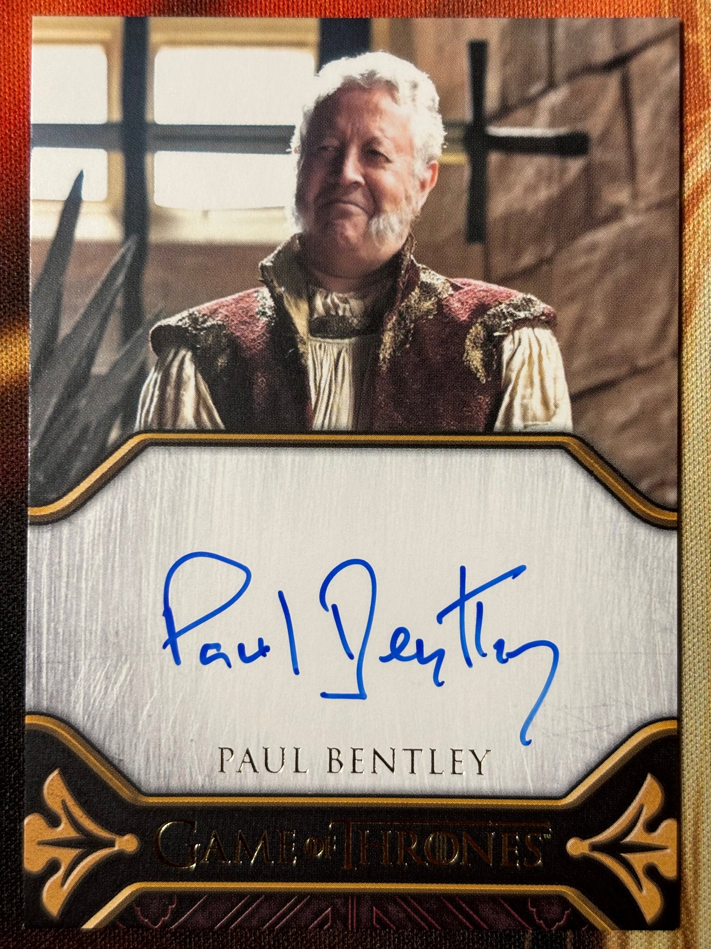 Paul Bentley Legacy Autograph - Game of Thrones The Great Houses