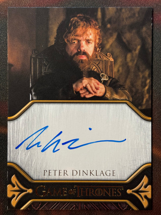 Peter Dinklage Legacy Autogramm - Game of Thrones Legends of the Realm