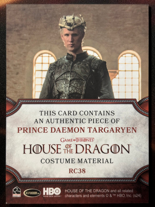 Prinz Daemon Targaryen Relic RC38 - House of the Dragon Season One