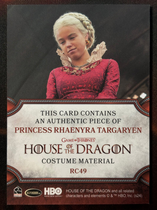 Prinzessin Rhaenyra Targaryen Relic RC49 - House of the Dragon Season One