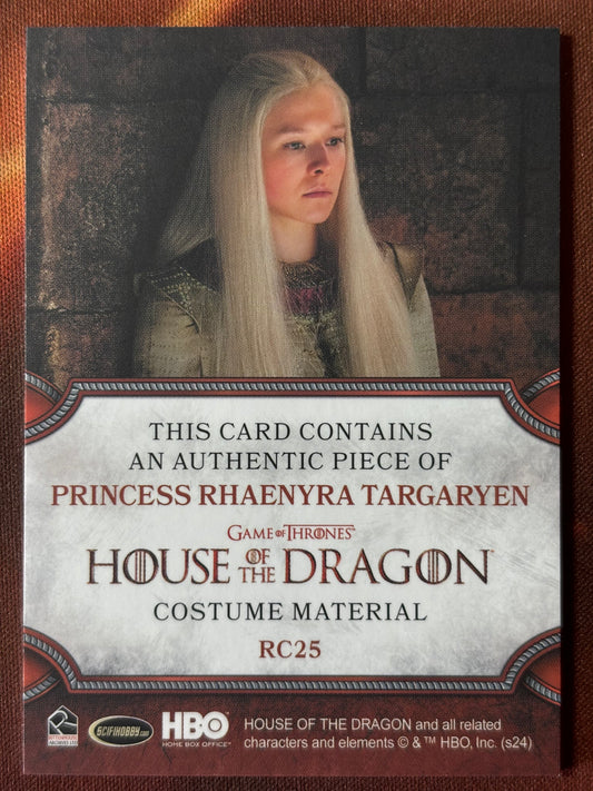 Prinzessin Rhaenyra Targaryen Relic RC25 - House of the Dragon Season One