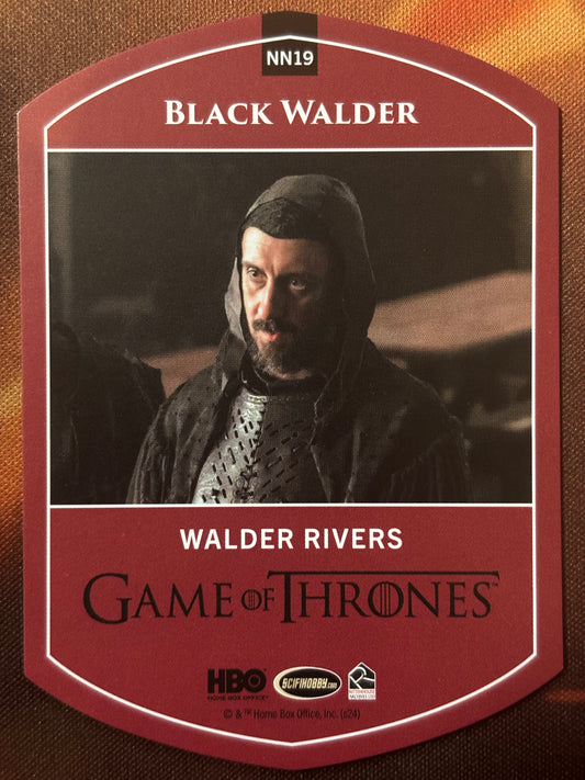 Reward Club Karte NN19 "Black Walder" - Game of Thrones Legends of the Realm