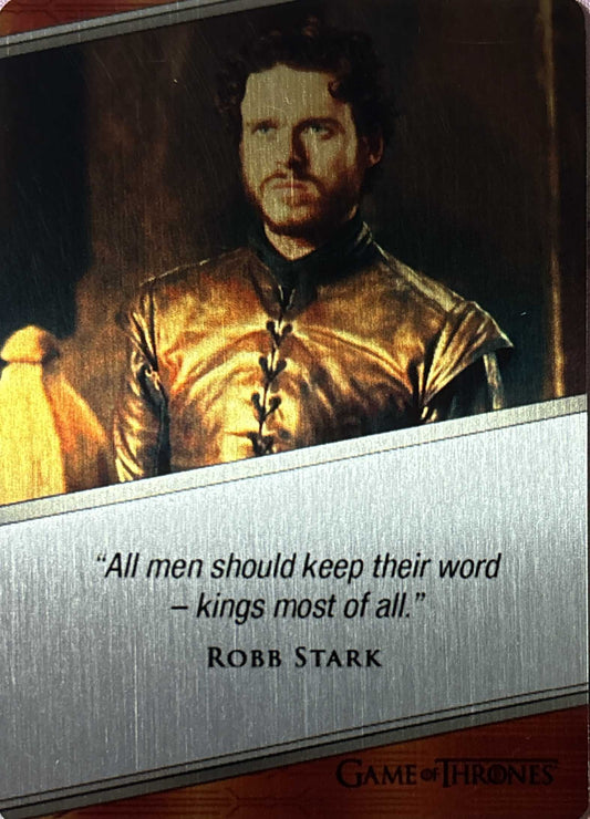 Expressions Robb Stark E33 (Metall) - Game of Thrones Iron Anniversary 1 (1)