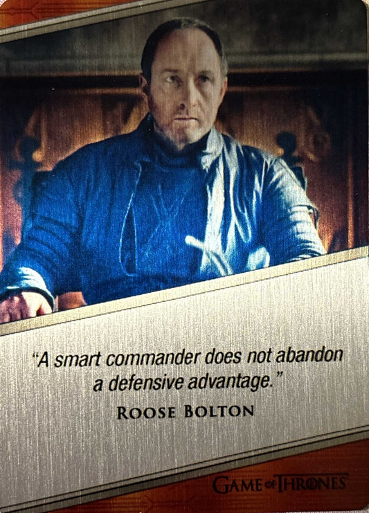 Expressions Roose Bolton E35 (Metall) - Game of Thrones Iron Anniversary 1