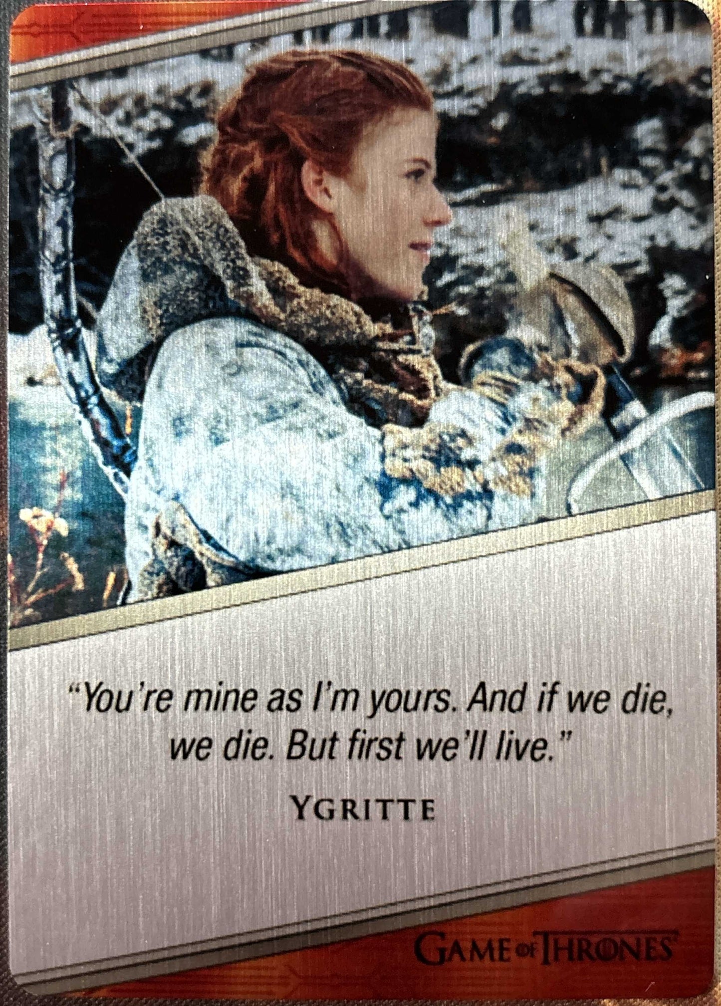 Expressions Ygritte E17 - Game of Thrones Iron Anniversary 1