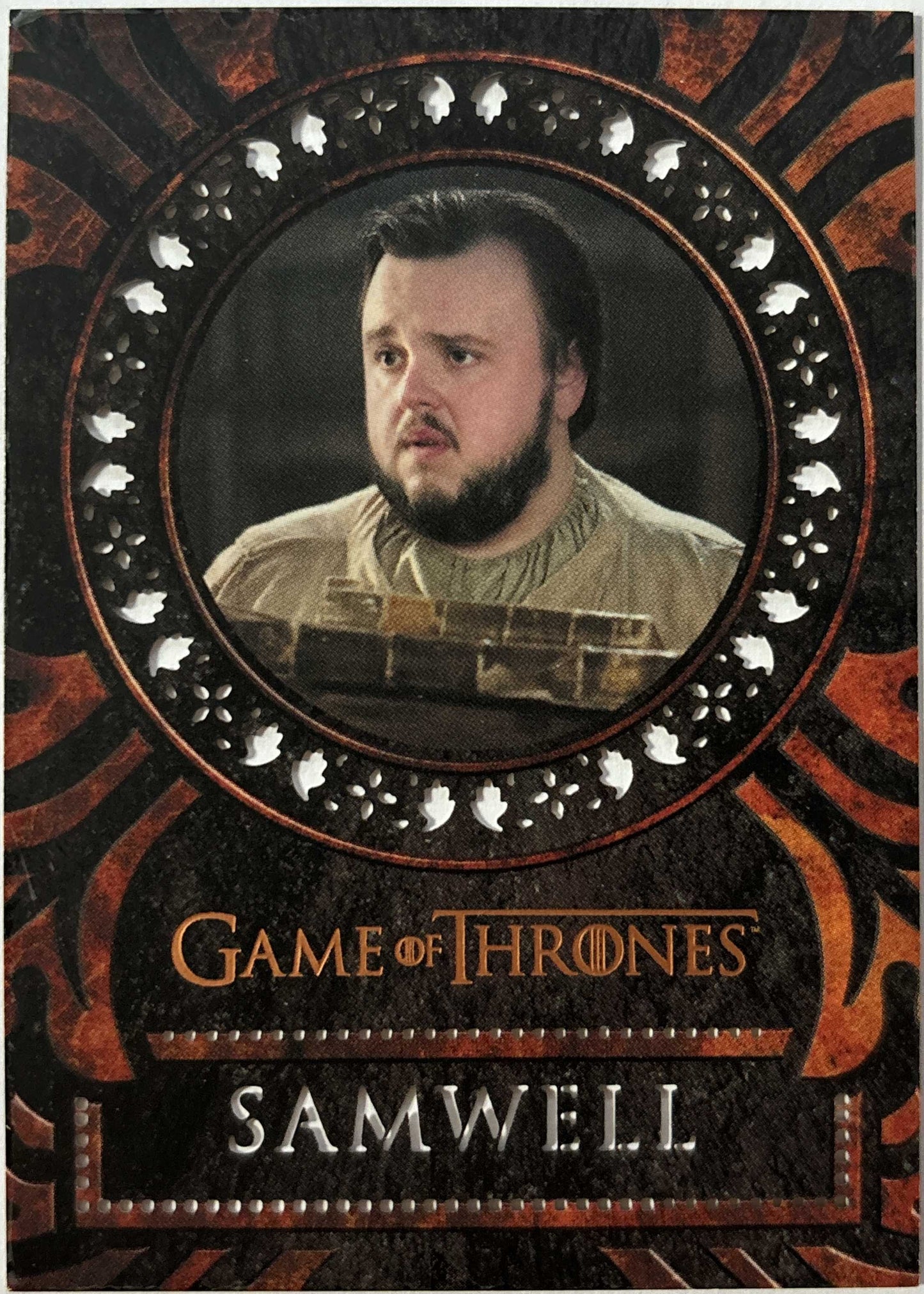 Lasercut Samwell Tarly (L21) - Game of Thrones Inflexions