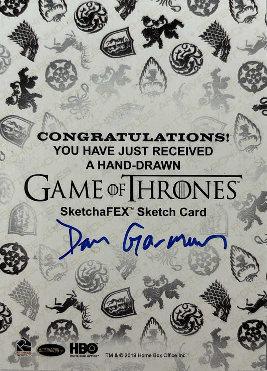Schiff von Euron Graufreud - Sketch Karte (Game of Thrones 2019)