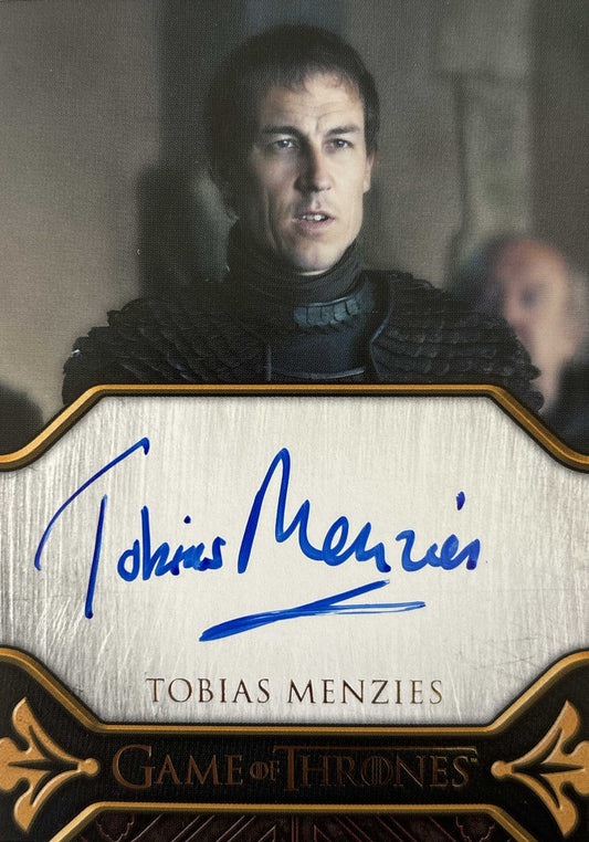 Tobias Menzies Limited Legacy Autograph - Game of Thrones Art & Images