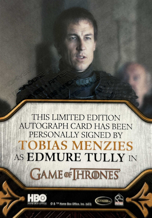 Tobias Menzies Limited Legacy Autograph - Game of Thrones Art & Images
