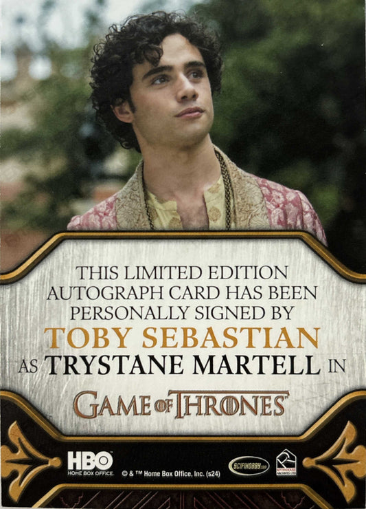 Toby Sebastian Legacy Autogramm - Game of Thrones Legends of the Realm
