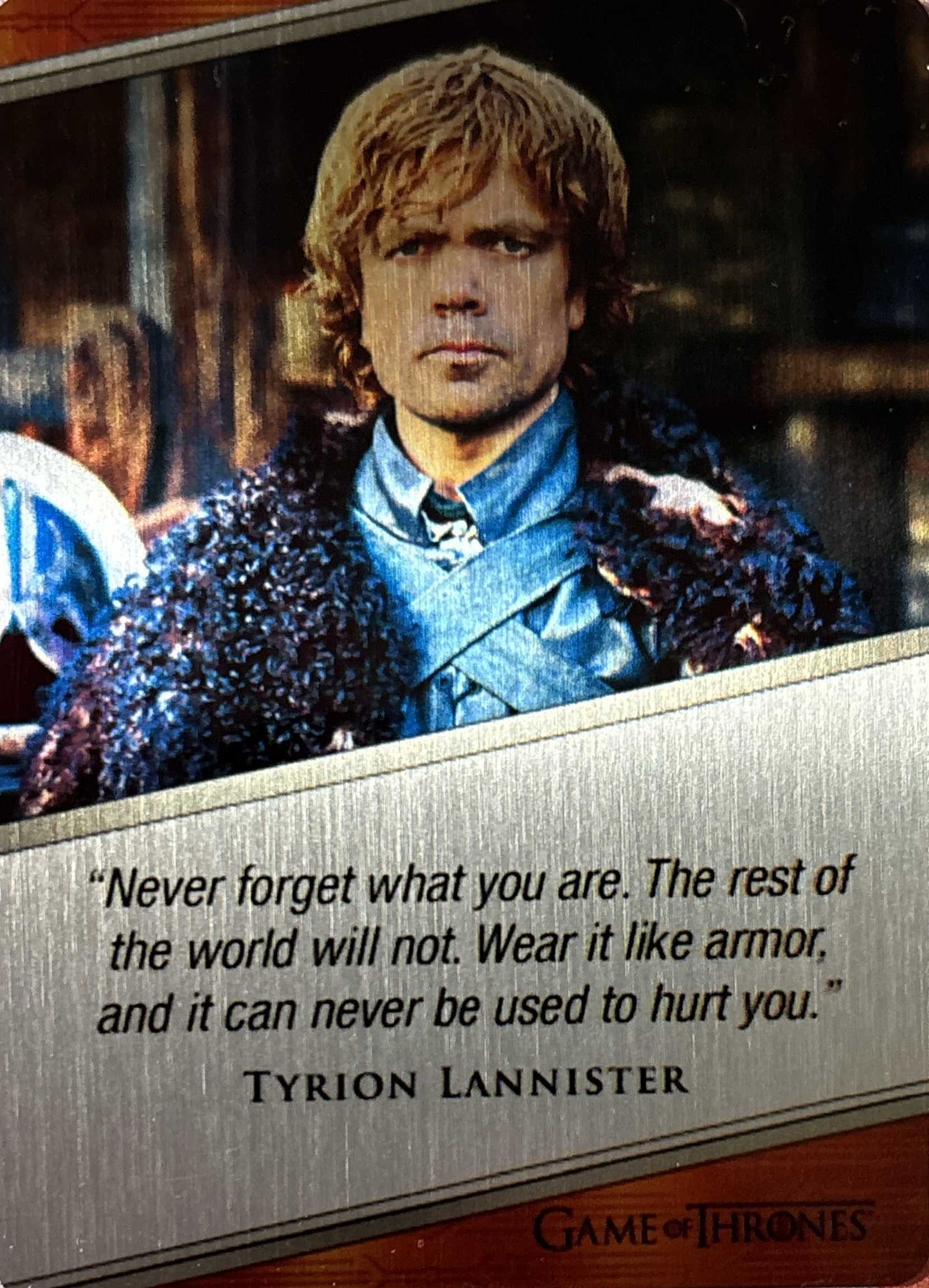 Expressions Tyrion Lannister E1 (Metall) - Game of Thrones Iron Anniversary 1 (2)