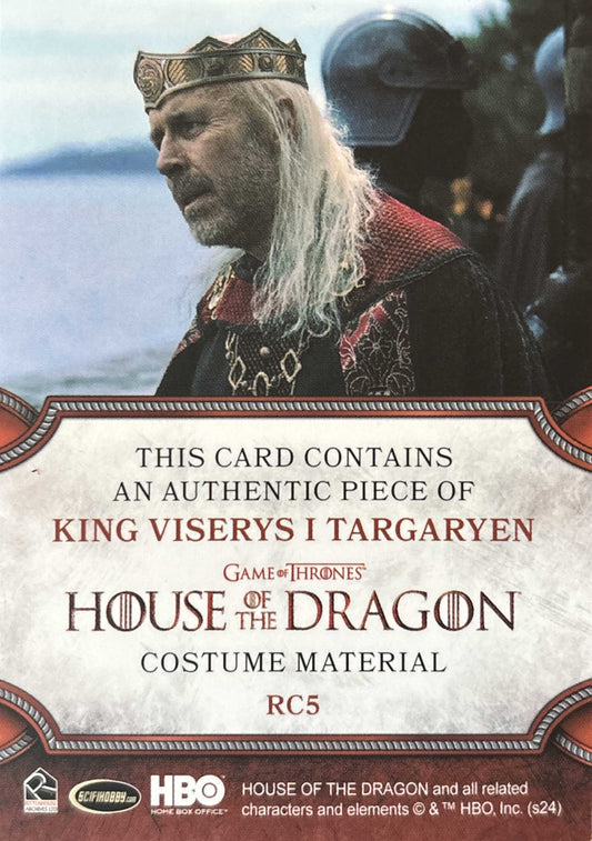 König Viserys I Targaryen Relic RC5 - House of the Dragon Season One