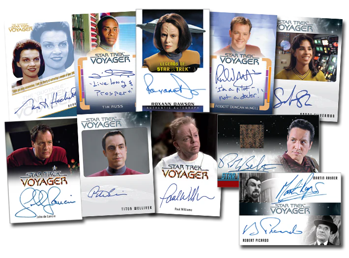 (Preorder) Rittenhouse Star Trek Voyager Archives & Inscriptions - Trading Cards Box